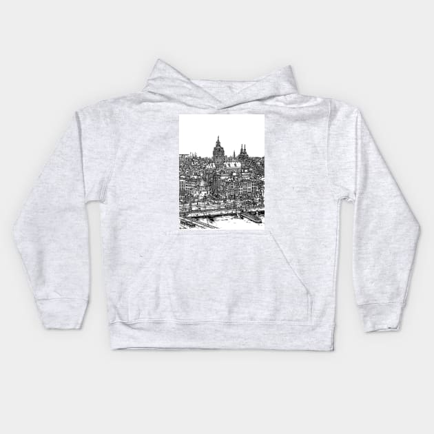 Amsterdam Kids Hoodie by valery in the gallery